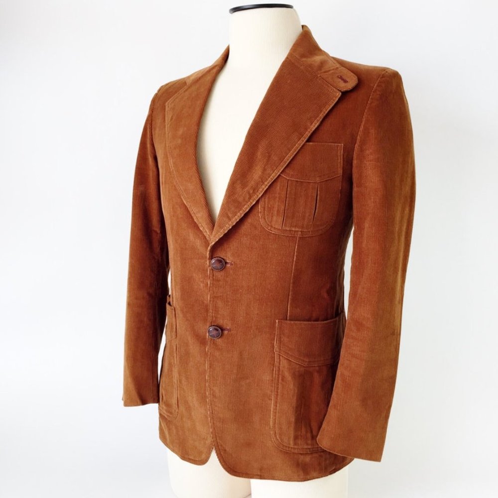 Vintage Corduroy Sport Coat Blazer